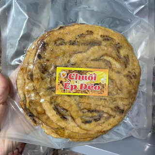 Chuối ép dẻo xấp 500G