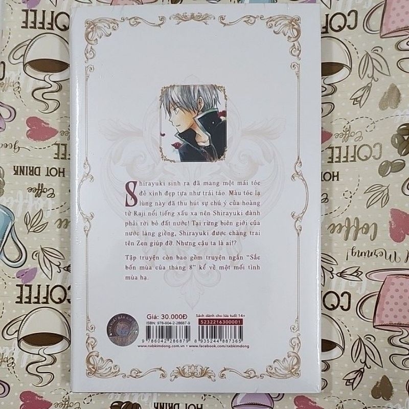 Bạch tuyết tóc đỏ tập 1 nguyên seal kèm PC