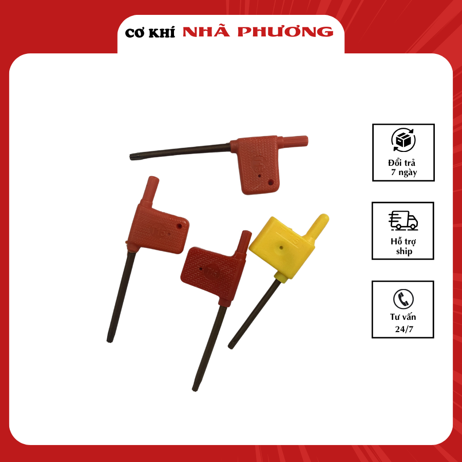 Khóa hoa thị khóa mở lắp cán dao tiện máy CNC T15- cơ Khí Nhã Phương