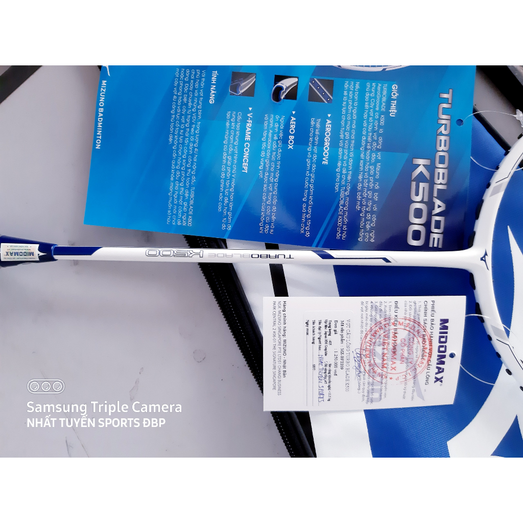 Vợt cầu lông Mizuno TURBO BLADE K500