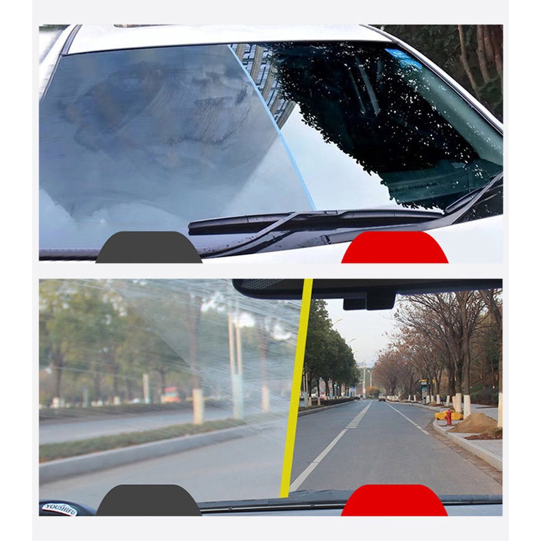 Tẩy ố kính ô tô - Tẩy cặn canxi trên bề mặt kính lái, gương chiếu hậu, trên sơn xe AZOZO