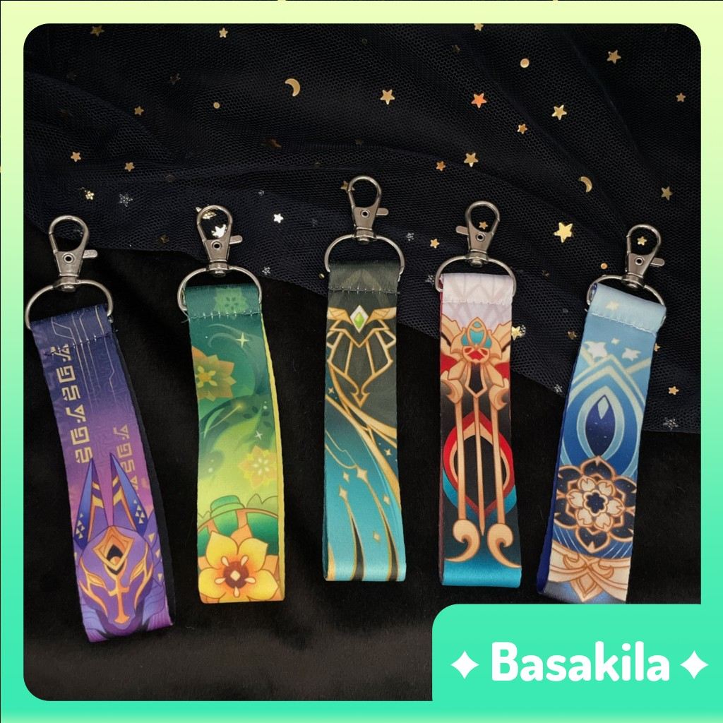 Dây treo móc khoá strap Genshin Impact
