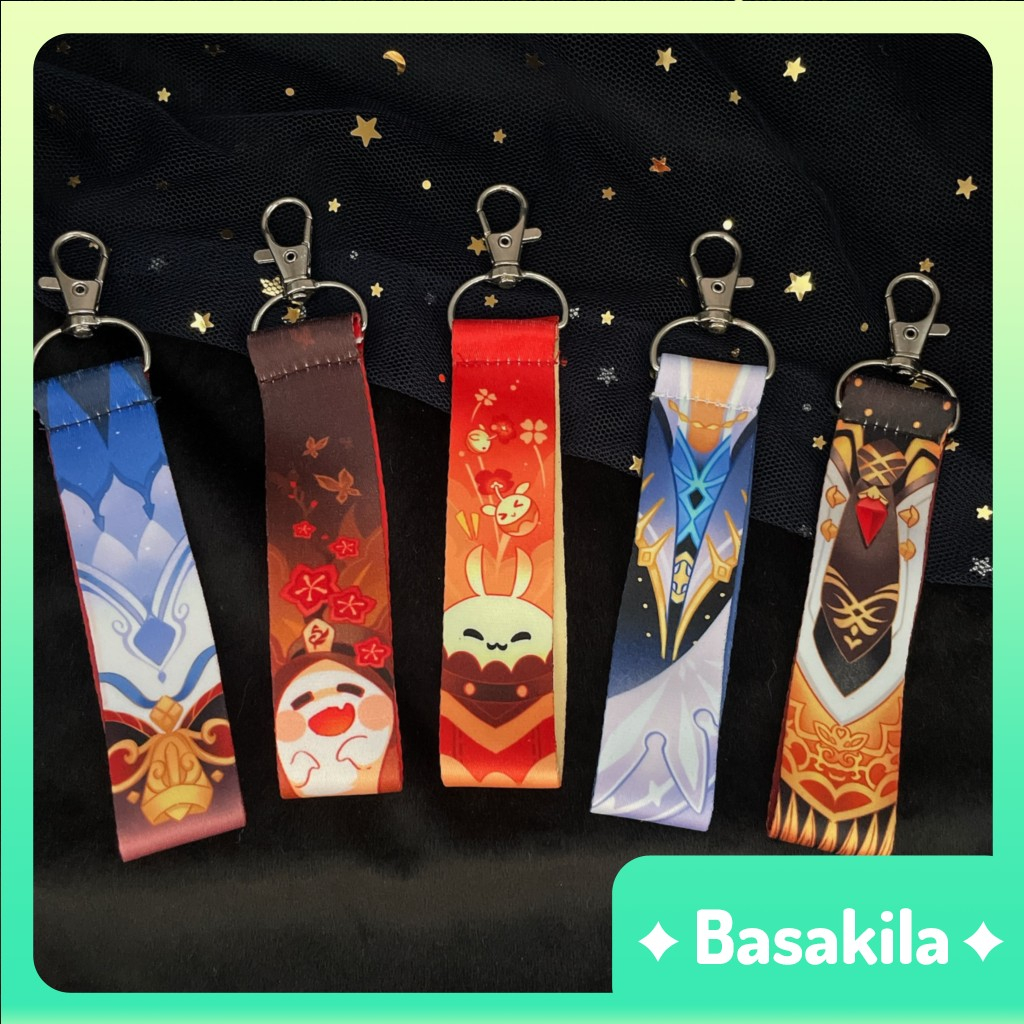 Dây treo móc khoá strap Genshin Impact