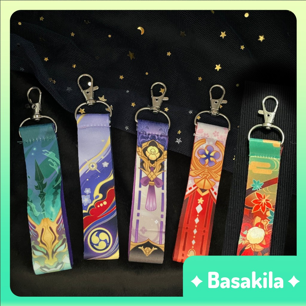Dây treo móc khoá strap Genshin Impact