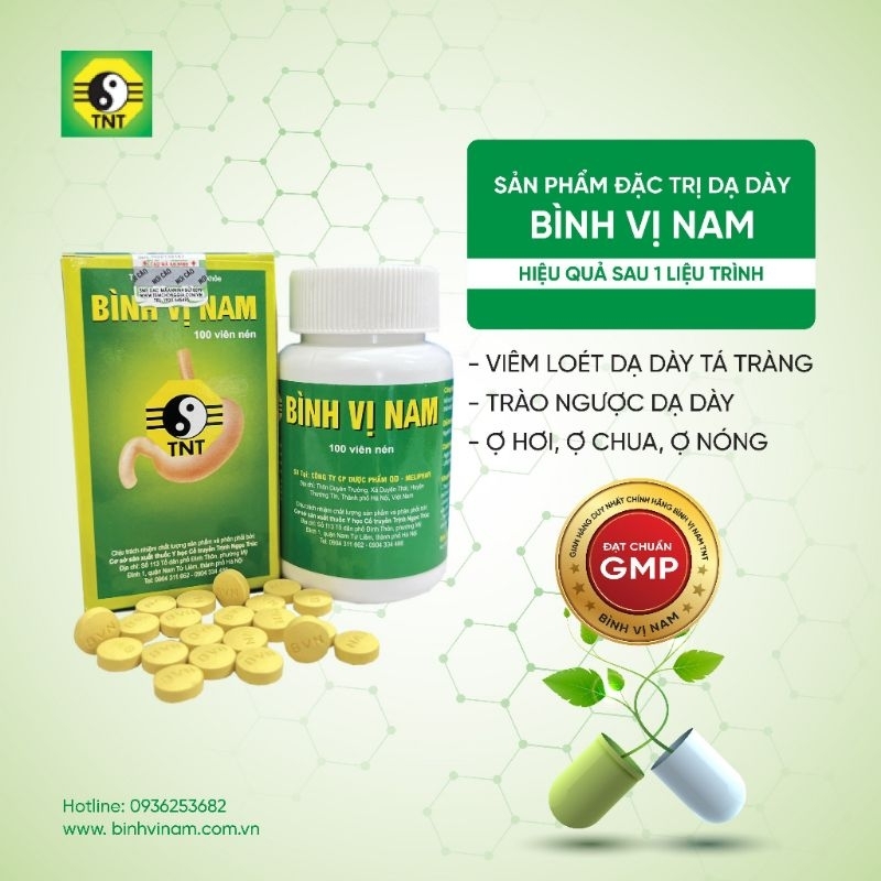 Bình Vị Nam_ Lọ 100 viên nén