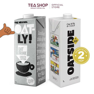 [COMBO SALE] Sữa yến mạch Oatly Barista Edition + OATSIDE Barista Blend (2 x 1L)