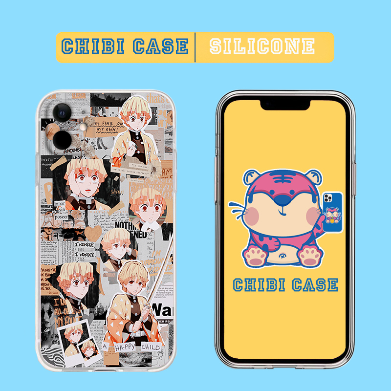 Ốp di động Zenitsu aesthetic cho Iphone 7/7Plus/8/8Plus/X/Xs/Xs Max/11/11 Promax/13/13 Promax BLUJNRT00010