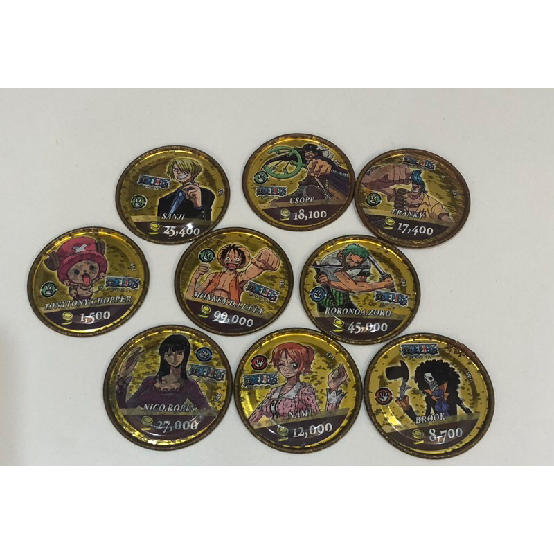 Thẻ Toonies One Piece băng Mũ Rơm