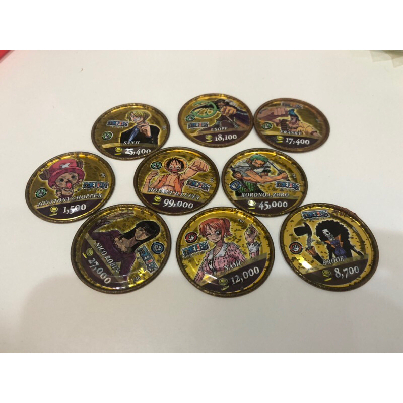 Thẻ Toonies One Piece băng Mũ Rơm