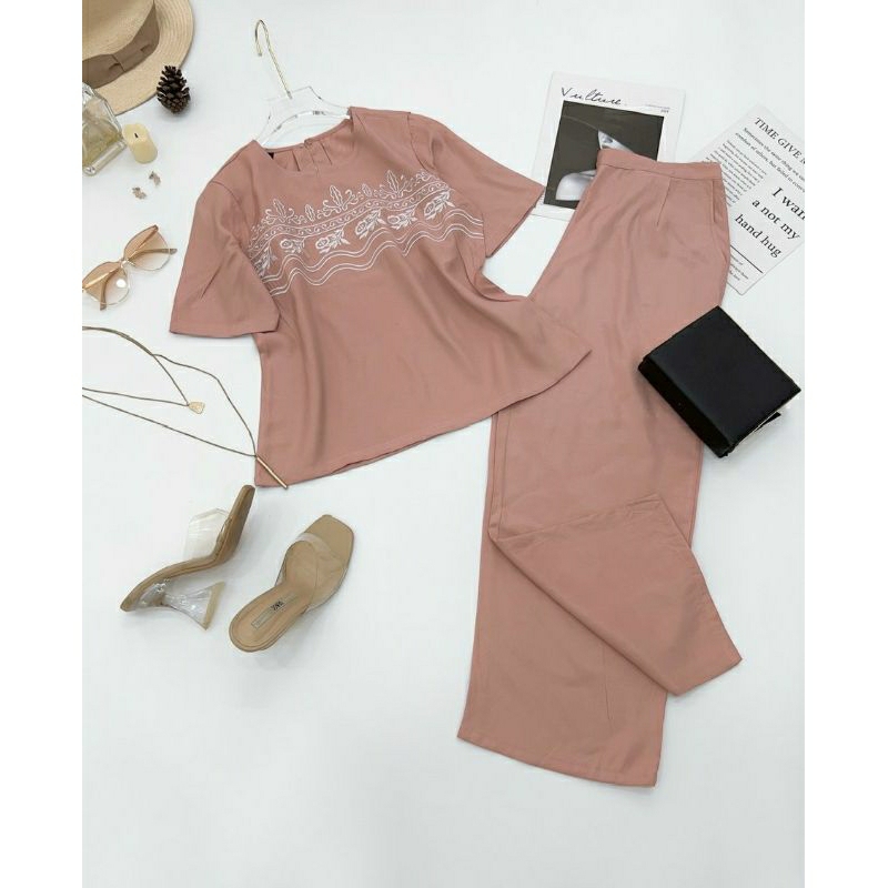 BỘ MÀU THÊU NGỰC - LANH/TOLE HÀN CAO CẤP VNXK F21