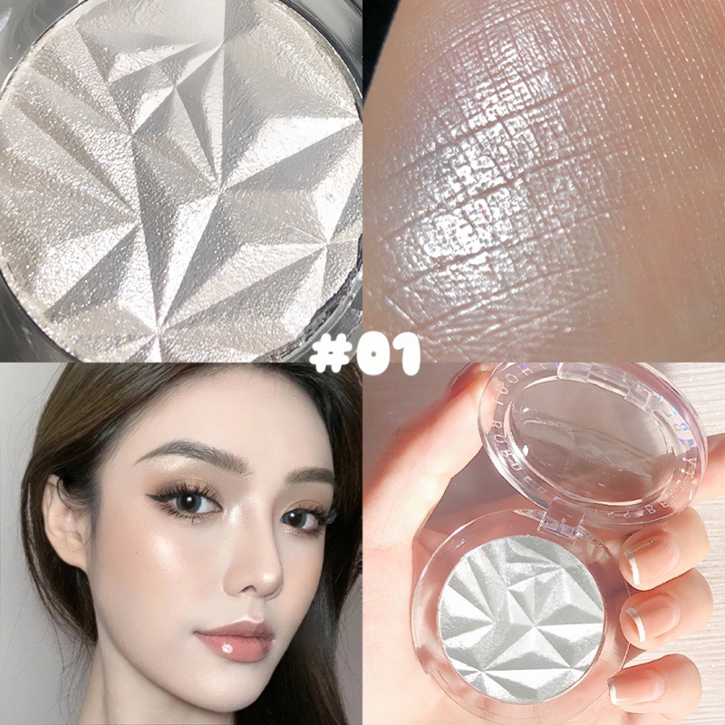 Phấn Nhũ Bắt Sáng Miss Beauty Toàn Diện Màu Nhũ Kim Tuyến Mịn Tự Nhiên KUROMI