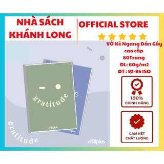 Vở kẻ ngang HAPLUS - Time 80 trang KT (179x252) bìa cao cấp