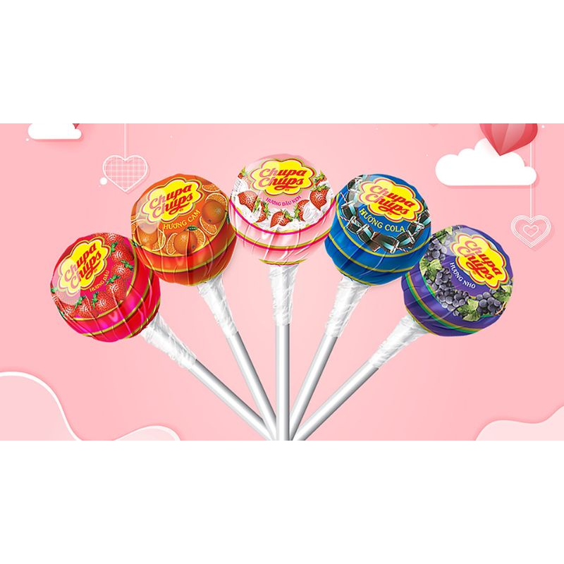 Kẹo mút Chupa chups gói 60 que