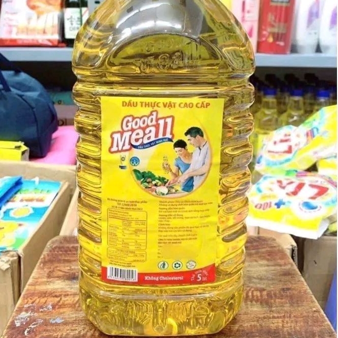 Dầu ăn 5 lít Good Meall( Minh Huê) dầu 5 lít HAPPY KOKI