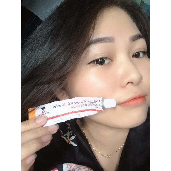 Tretinoin Aret gel 0.1 0.05  0.025 20g tretinol A ret giảm mụn, chống lão hóa tre Ấn Độ chính hãng