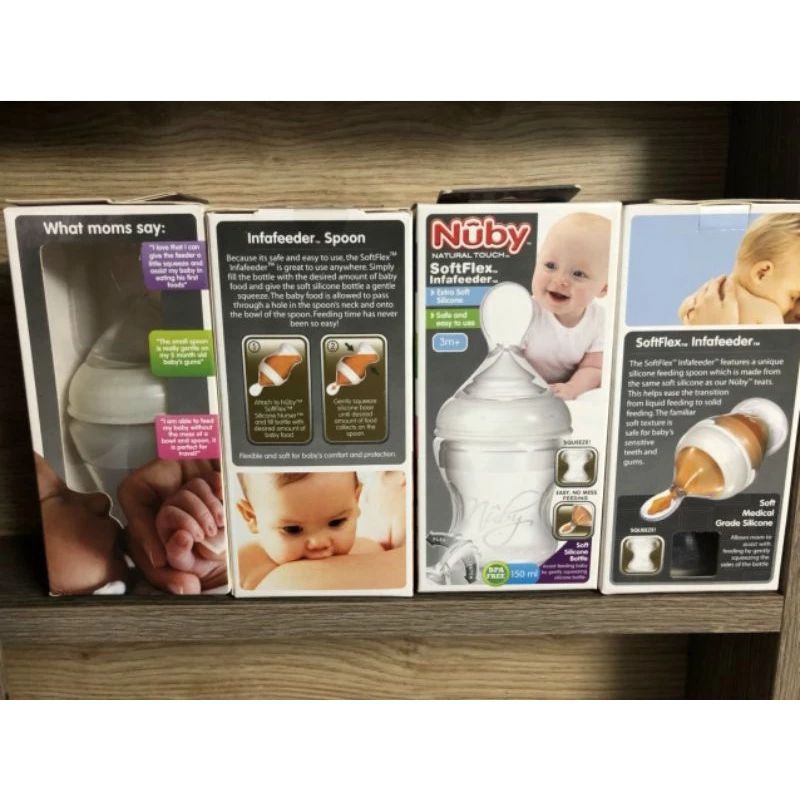 Bình ăn dặm nuby