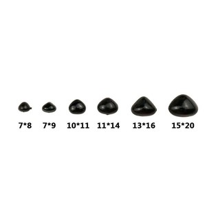 Set 10 mũi thú tam giác handmade nhiều màu nhiều size