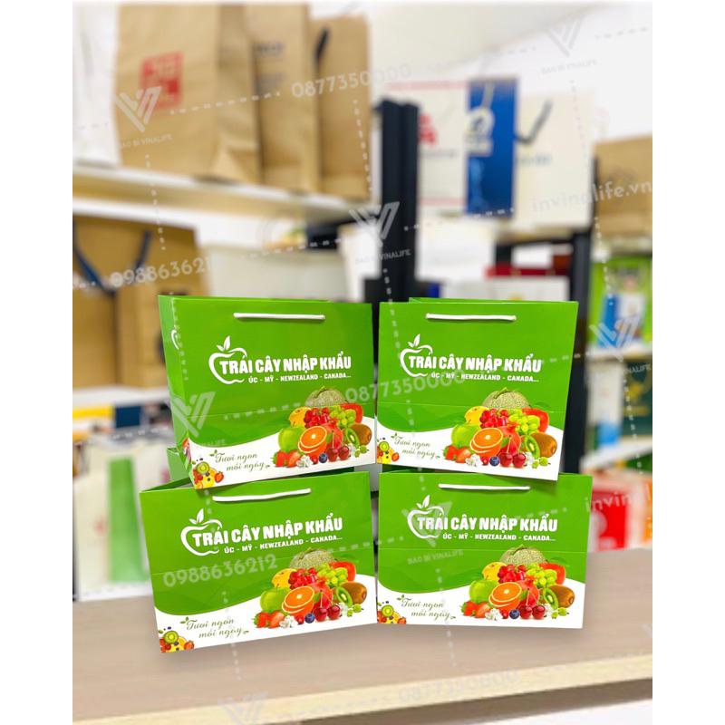 Combo 10 Túi hoa quả, Trái cây 1kg -  KT