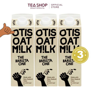 [3 HỘP] Sữa yến mạch OTIS The Barista One nhập khẩu New Zealand (3 x 1L)