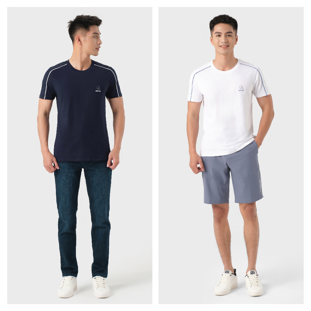 Áo Thun Nam Ngắn Tay 5S FASHION, Chất Mát, Thoáng Khí, Thấm Hút, In Chữ Trẻ Trung, Năng Động