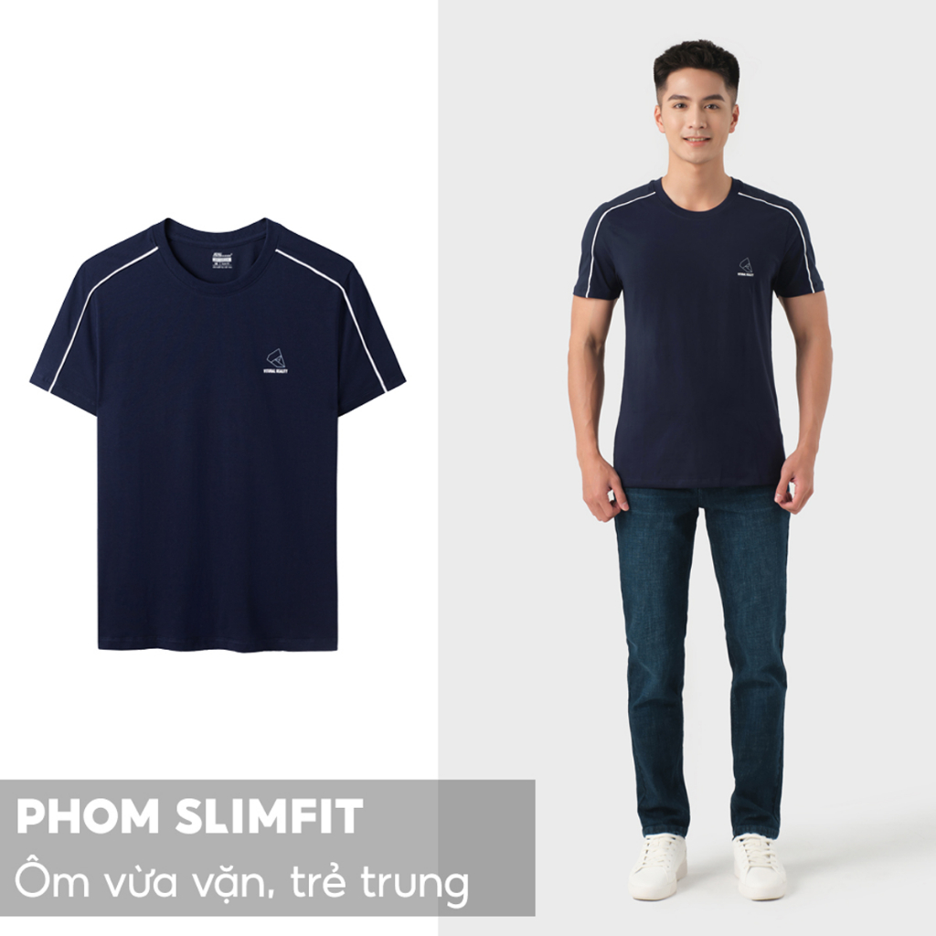 Áo Thun Nam Ngắn Tay 5S FASHION, Chất Mát, Thoáng Khí, Thấm Hút, In Chữ Trẻ Trung, Năng Động