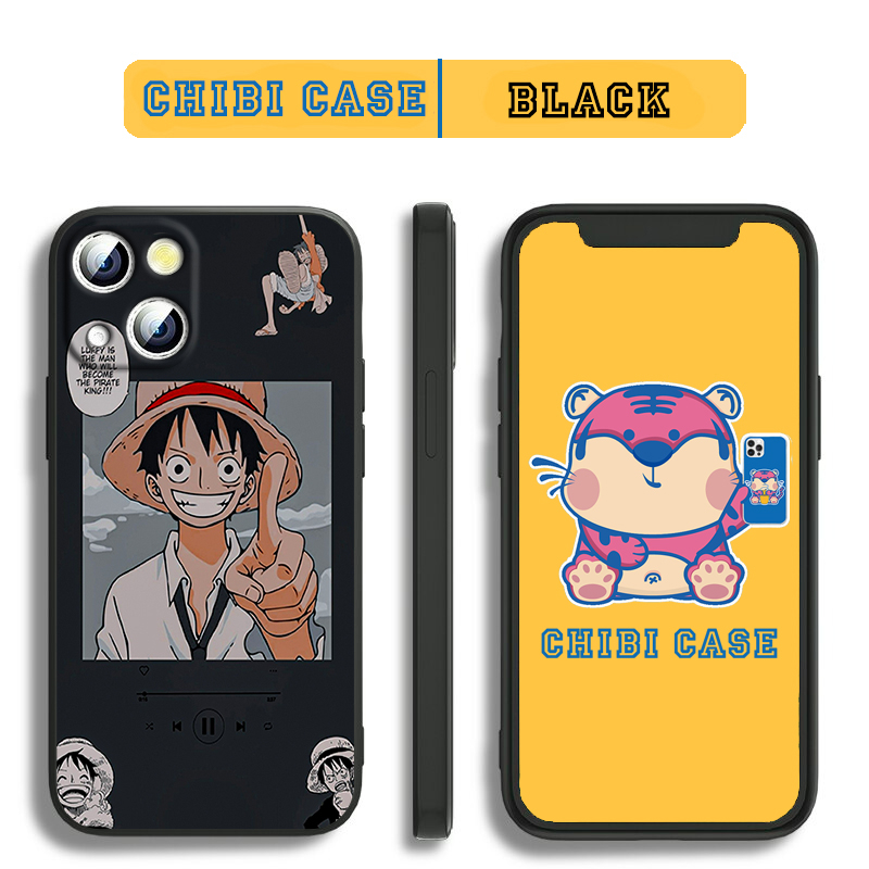 Ốp đt Luffy dễ thương cho iPhone 13ProMax iPhone 11 X XsMax Xr iPhone 7 8Plus  BLUJOPC0033