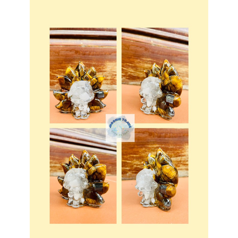 Tượng hồ ly phong thuỷ 9 đuôi