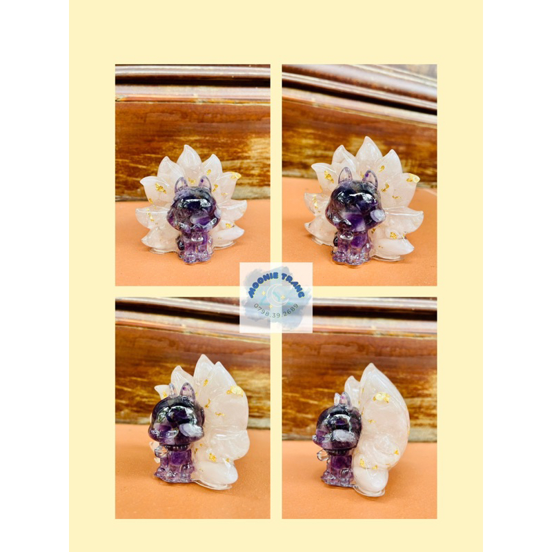 Tượng hồ ly phong thuỷ 9 đuôi