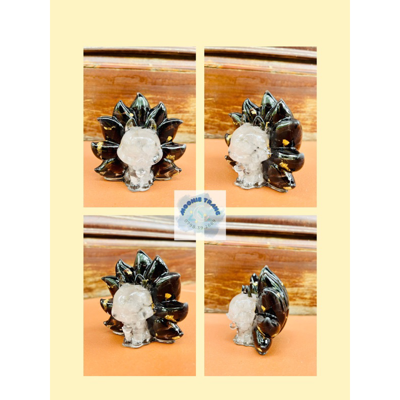 Tượng hồ ly phong thuỷ 9 đuôi