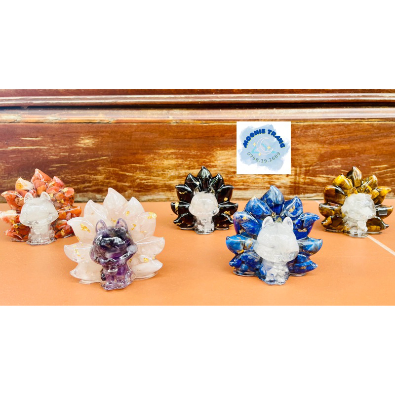 Tượng hồ ly phong thuỷ 9 đuôi