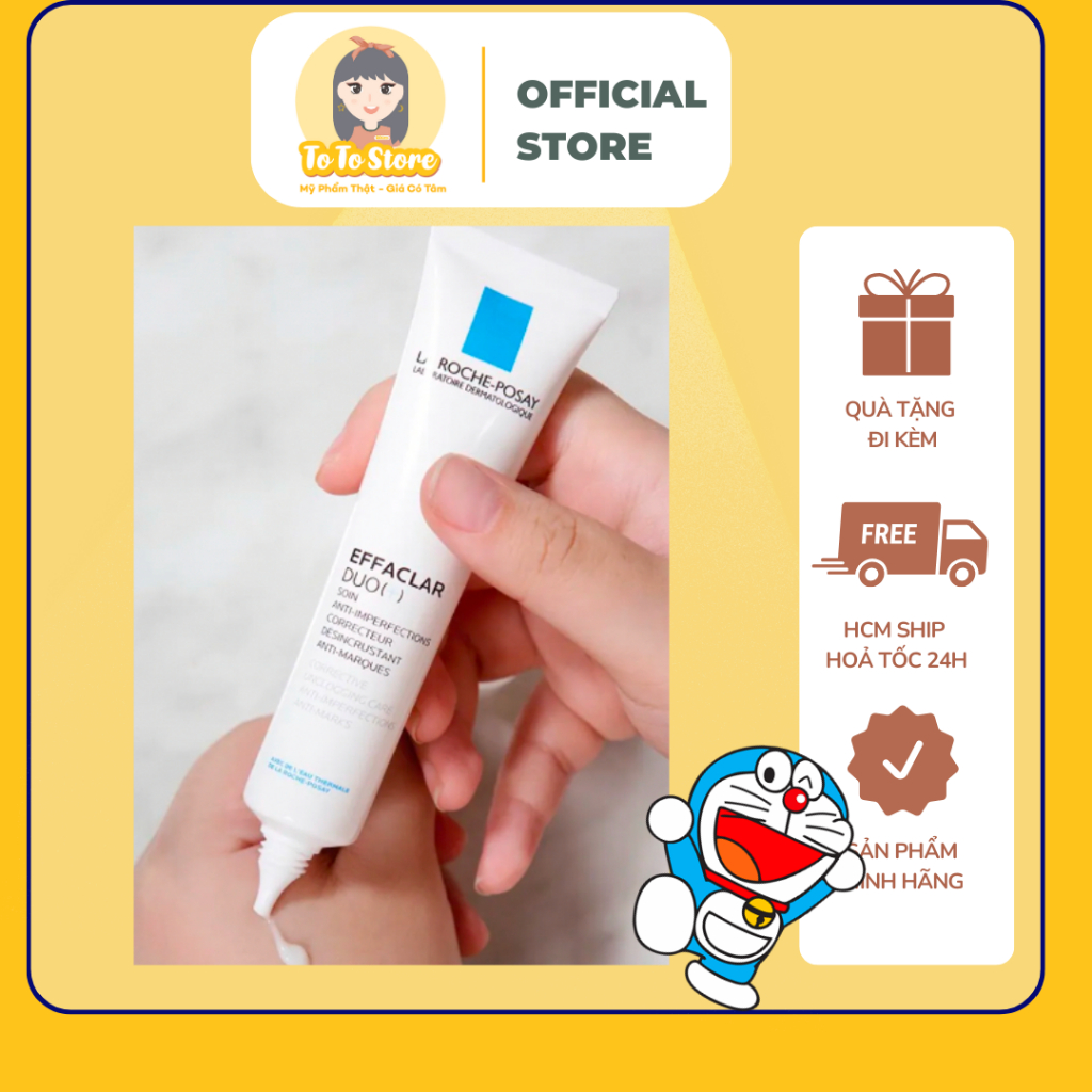 La Roche Posay Duo+ Kem Giảm Mụn Ngừa Thâm Dạng Gel 40ml