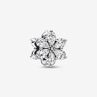 Charm hoa đá bạc 925 - trang sức bạc venus