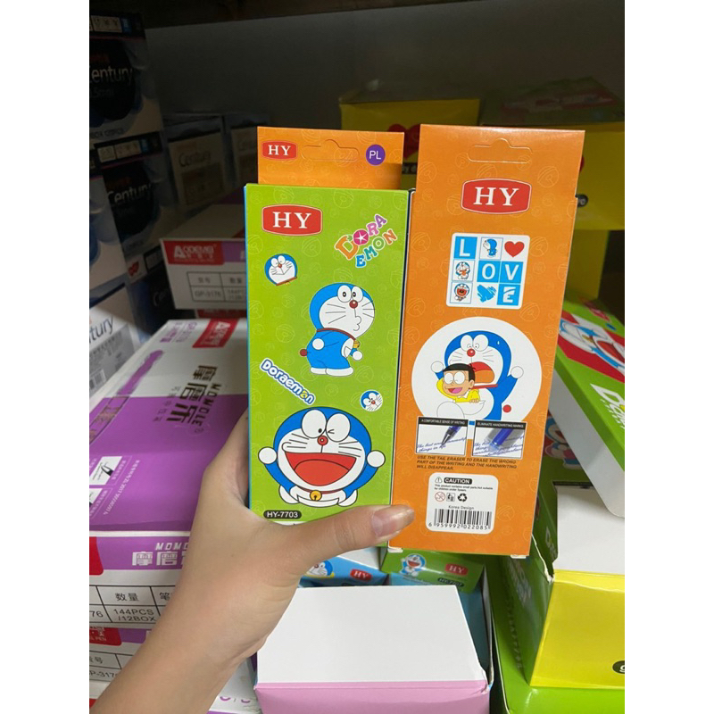 Hộp 12 bút xoá được Doremon Hy