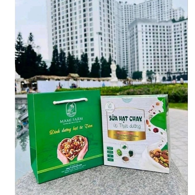 (Tặng bình) Sữa hạt chay Mami Farm dành cho người tiểu đường, người giảm cân, ăn kiêng, ăn chay