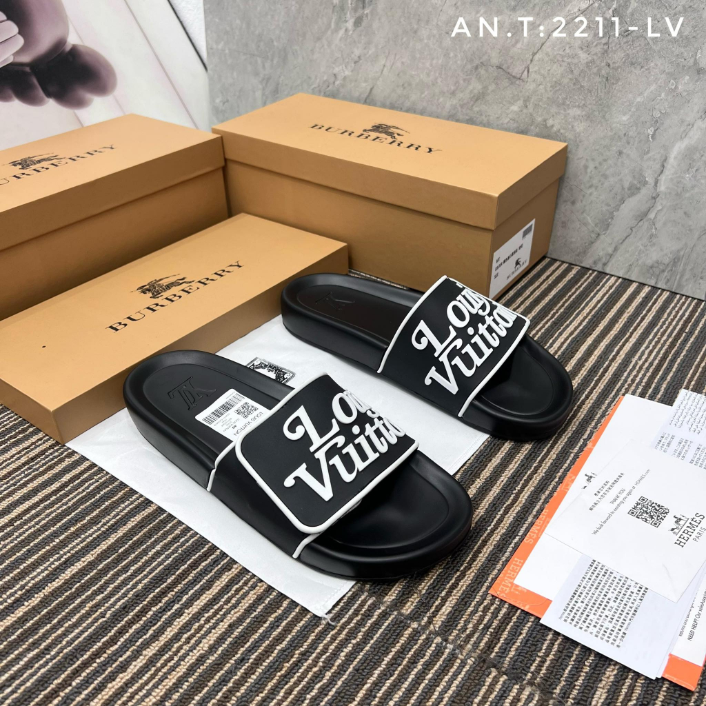 Dép Quai Ngang Nam Cao Cấp LV Hàng Hott Dép Lê Cao Cấp 2023