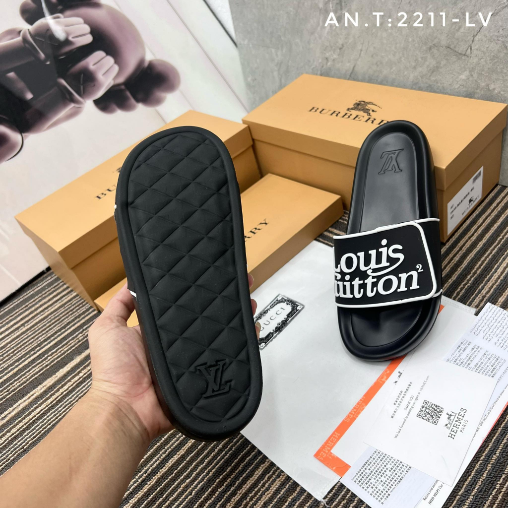 Dép Quai Ngang Nam Cao Cấp LV Hàng Hott Dép Lê Cao Cấp 2023