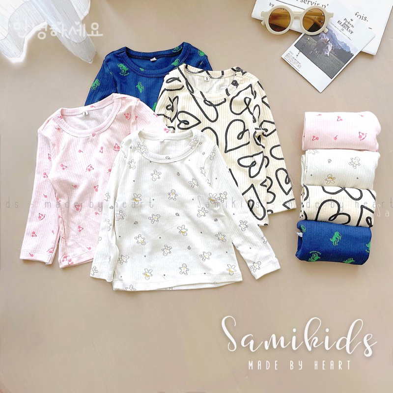 Bộ dài tay cho bé mềm mại co giãn cực đỉnh