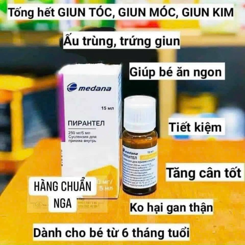 Tẩy giun Nga