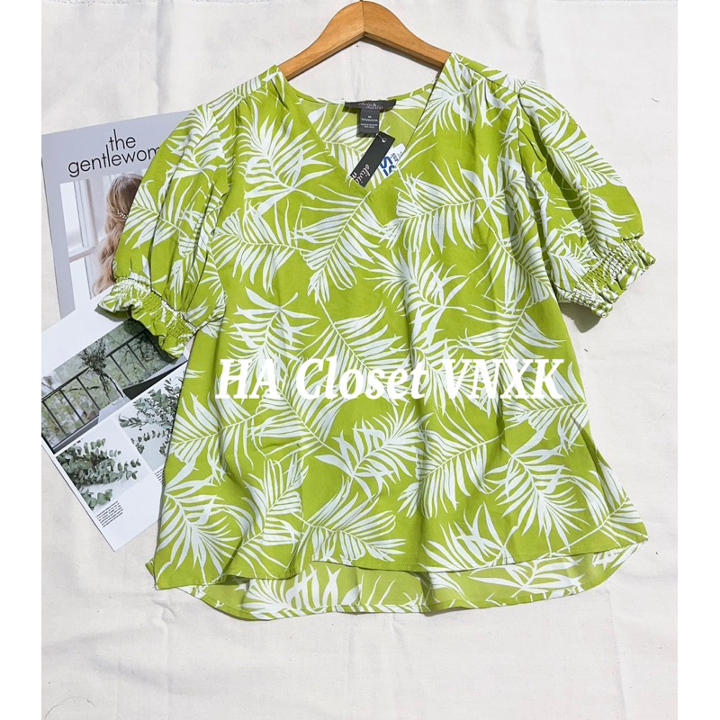 Áo Sơ Mi Kiểu Tay Búp_Vnxk