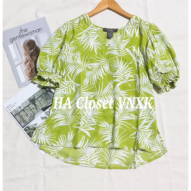 Áo Sơ Mi Kiểu Tay Búp_Vnxk