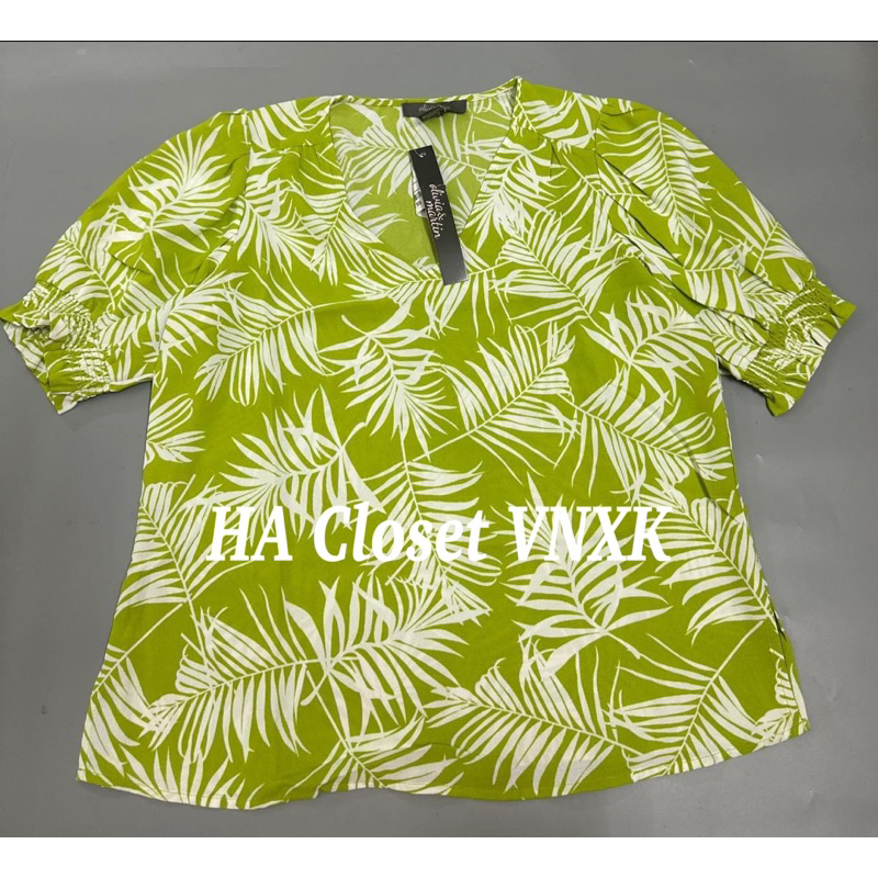 Áo Sơ Mi Kiểu Tay Búp_Vnxk