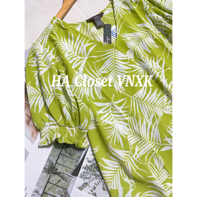 Áo Sơ Mi Kiểu Tay Búp_Vnxk