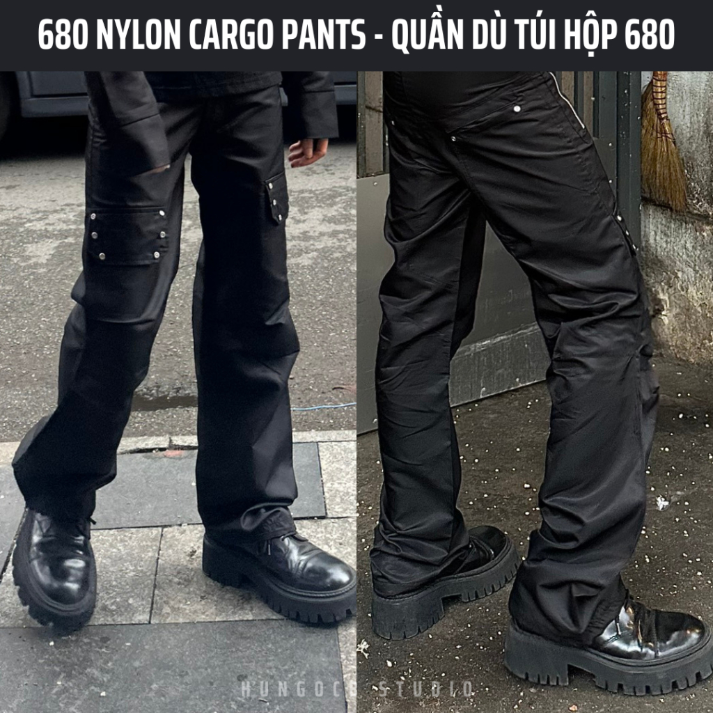 Quần Dù CARGO PANTS 680  - Hungocb.Studio CHÍNH HÃNG