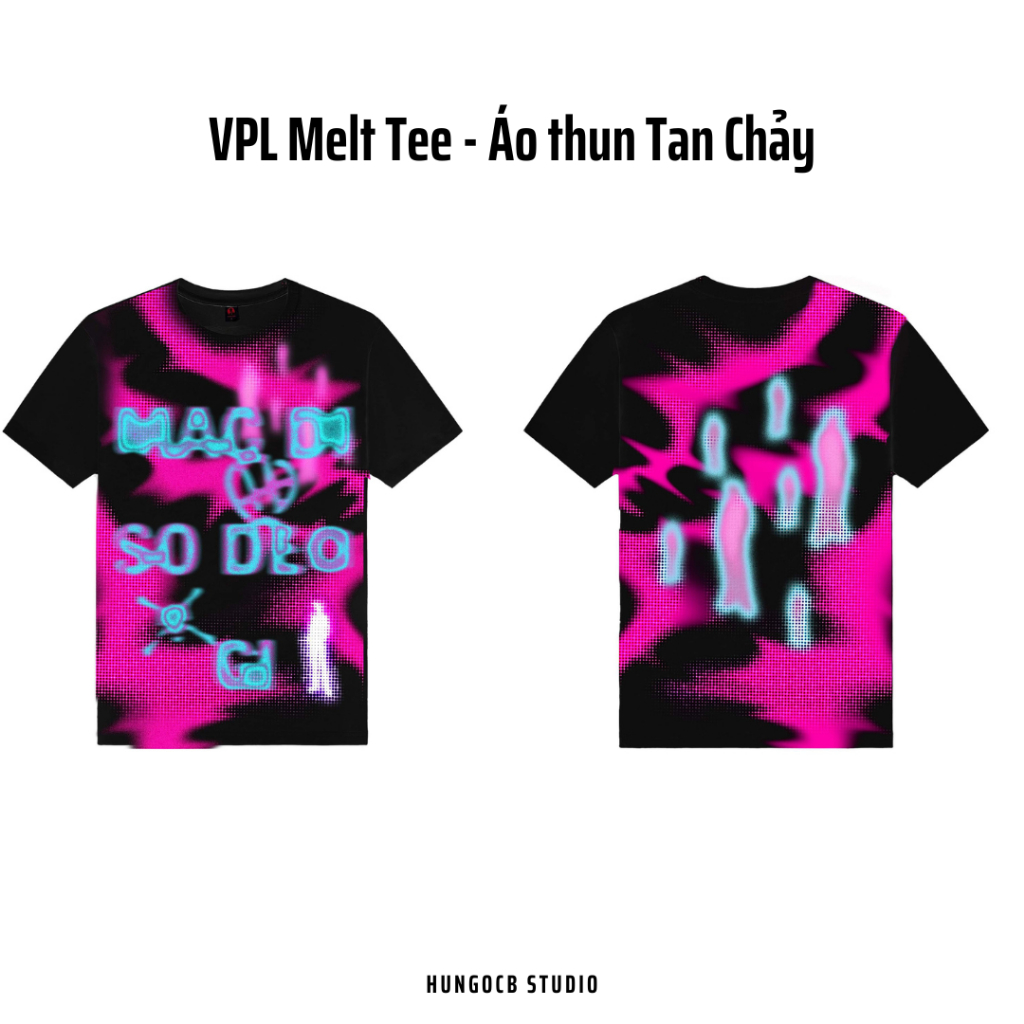 Áo thun TAN CHẢY VAMPERLAND - HUNGOCBSTUDIO CHÍNH HÃNG