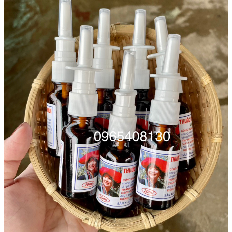 Xịt Xoang Thảo Dược Của Ngườii Dao Đỏ Cực Nhậyy (TÂy Bắc Shop)