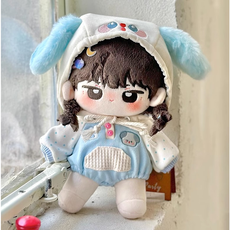 Bộ đồ Jumpsuit thạch trái cây đi ngủ cho bé doll 20cm