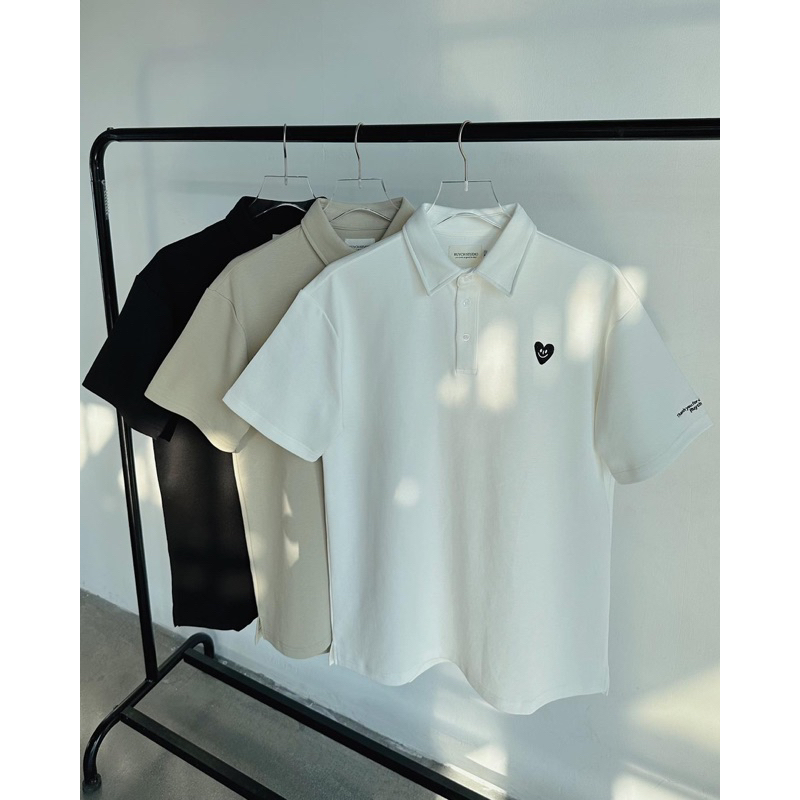 HAPPY HEART POLO - by ruych