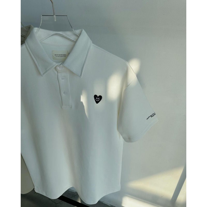 HAPPY HEART POLO - by ruych
