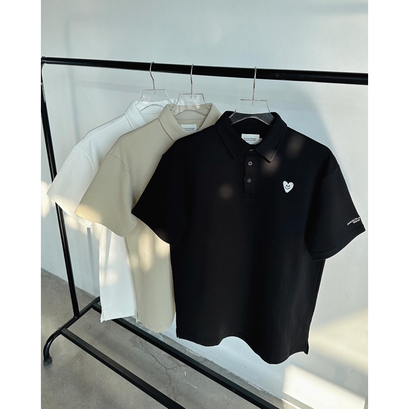 HAPPY HEART POLO - by ruych