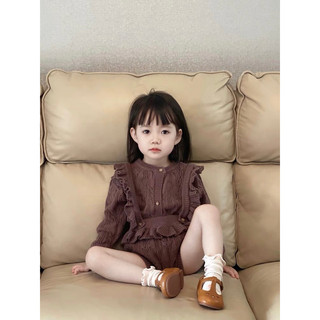 Bộ áo cadigan phối quần yếm cho bé, set len bé gái, yếm len hàn quốc cho bé, áo cadigan len cho bé
